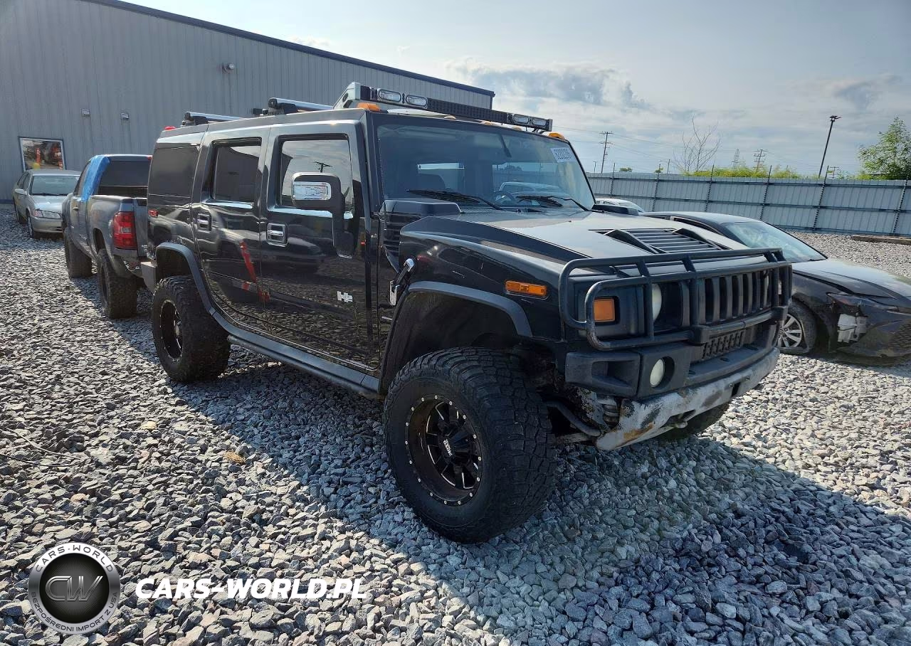 2004 Hummer H2 VIN:5GRGN23U44H118018 - 4