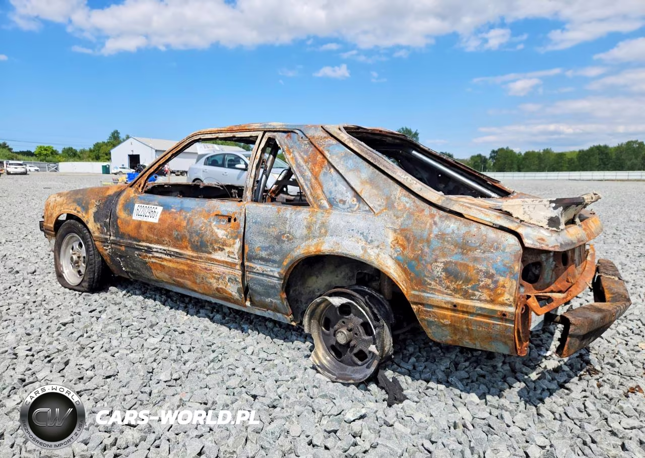 1985 Ford Mustang Lx VIN:1FABP28M8FF182016 - 2