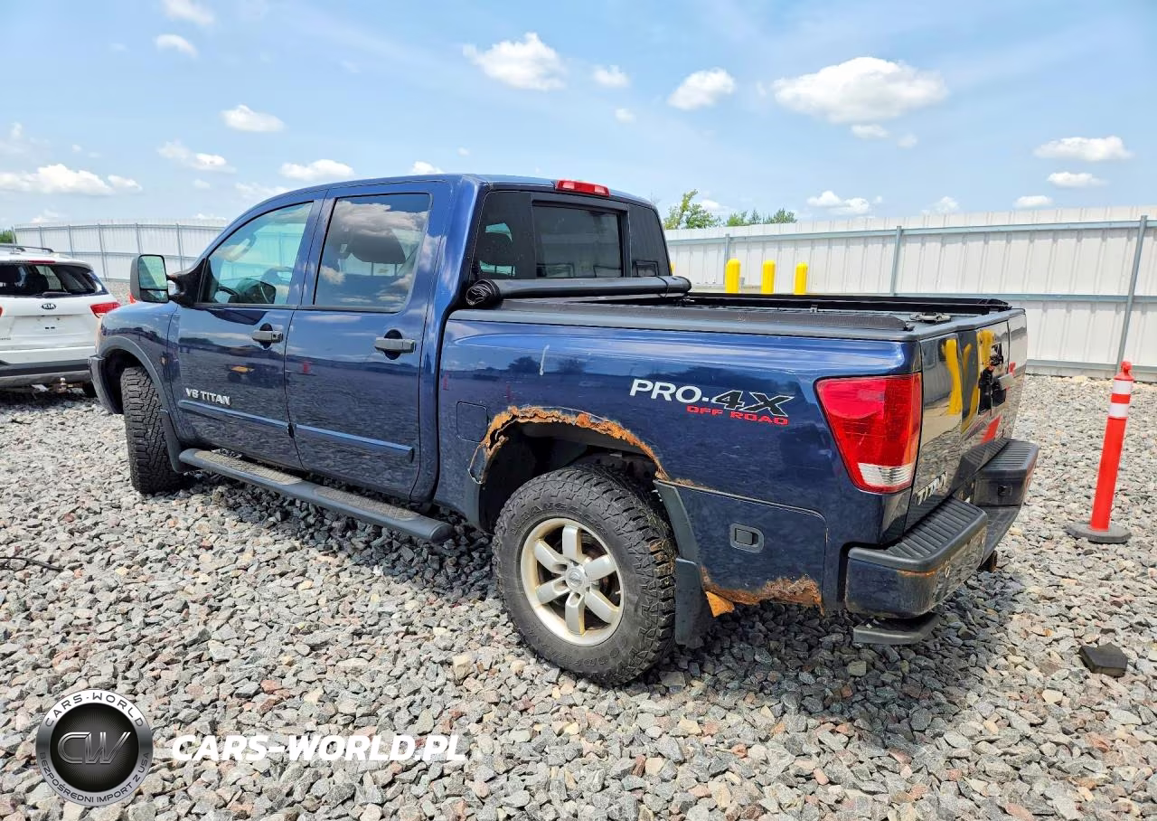 2011 Nissan Titan Sv VIN:1N6BA0EC9BN310949 - 2