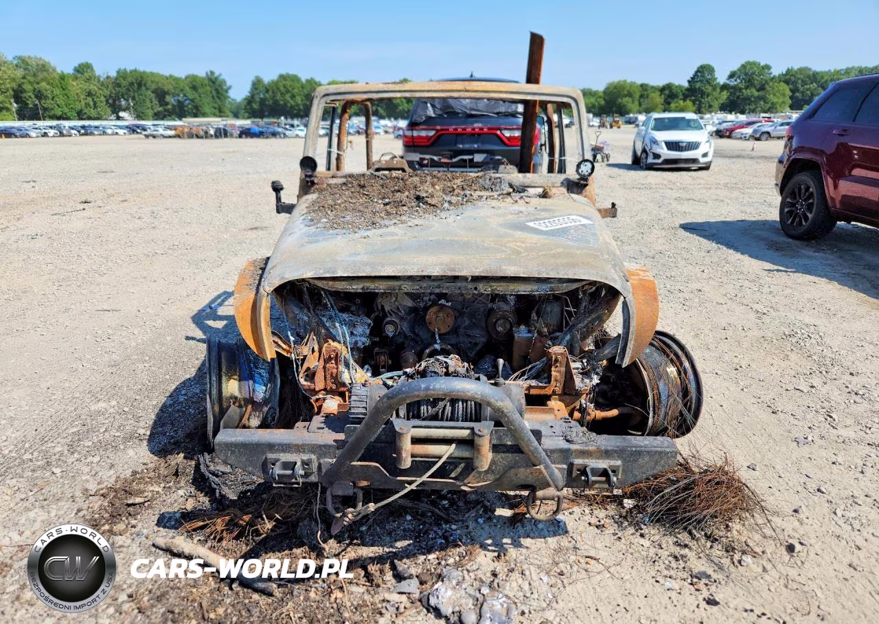 2008 Jeep Wrangler X VIN:1J4FA24108L517650 - 5