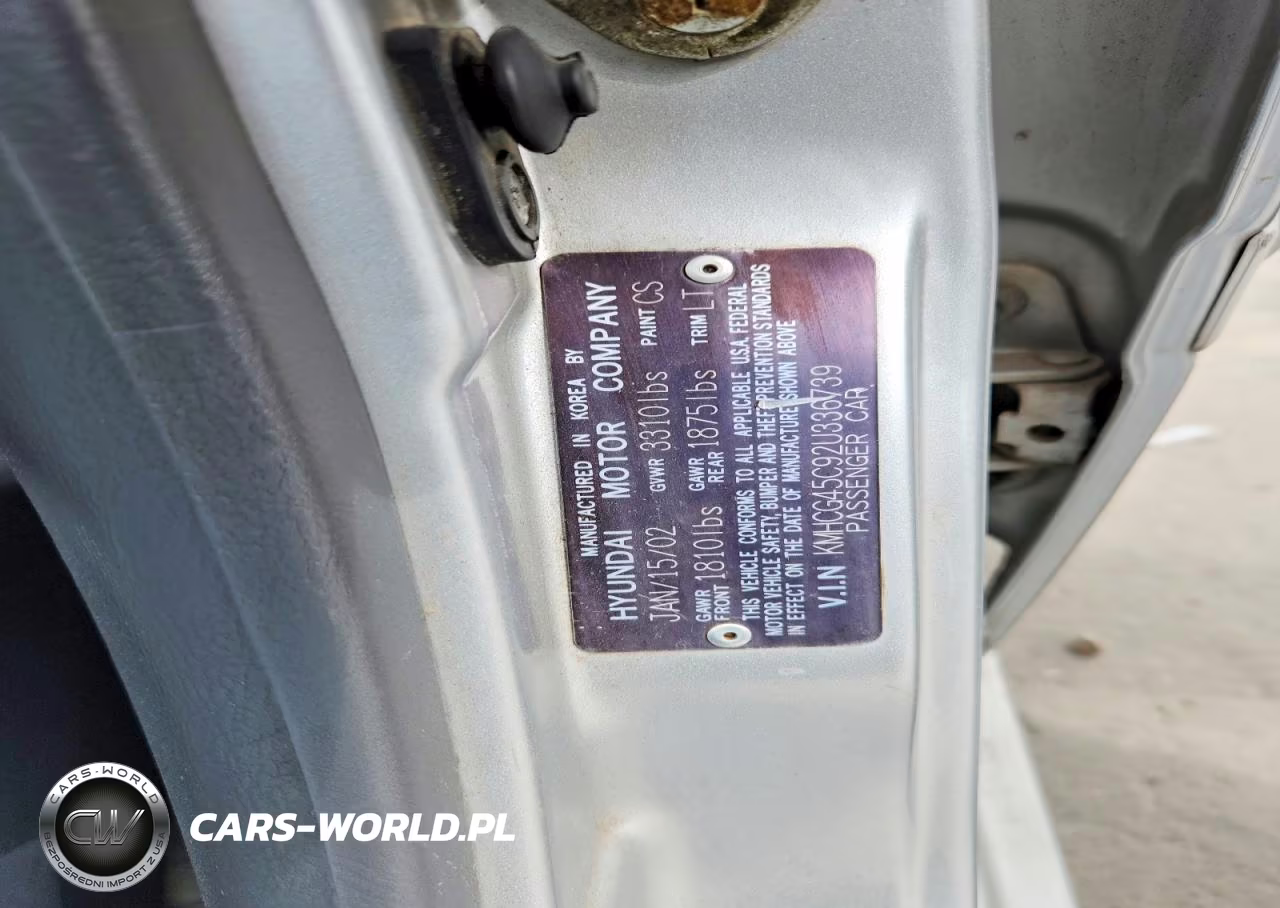 2002 Hyundai Accent Gl VIN:KMHCG45C92U336739 - 12