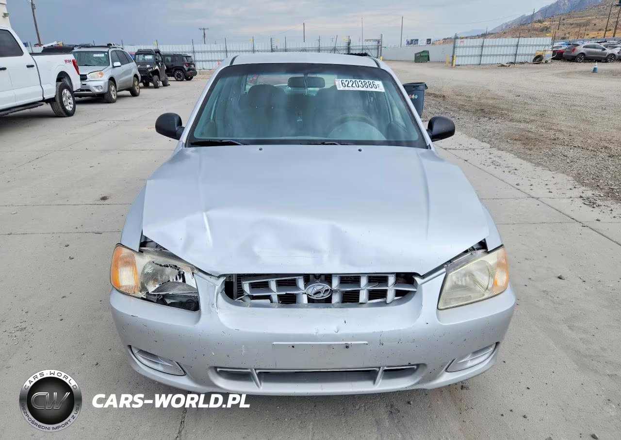 2002 Hyundai Accent Gl VIN:KMHCG45C92U336739 - 5