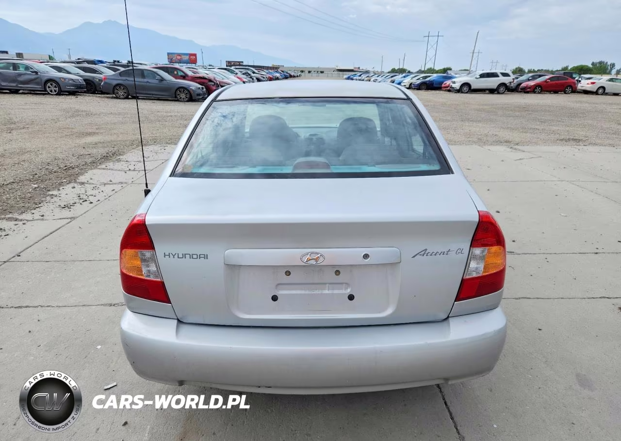 2002 Hyundai Accent Gl VIN:KMHCG45C92U336739 - 6