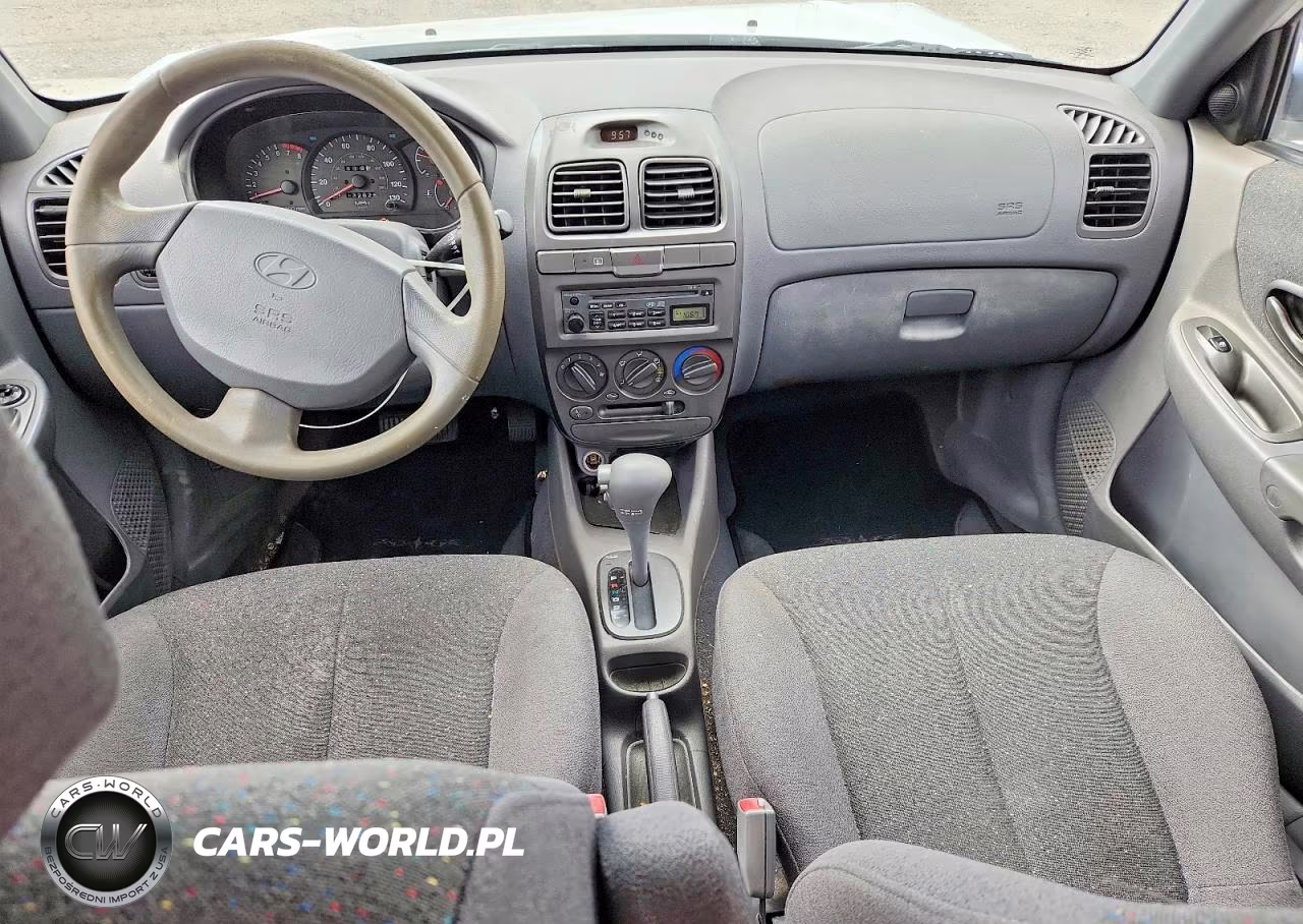 2002 Hyundai Accent Gl VIN:KMHCG45C92U336739 - 8