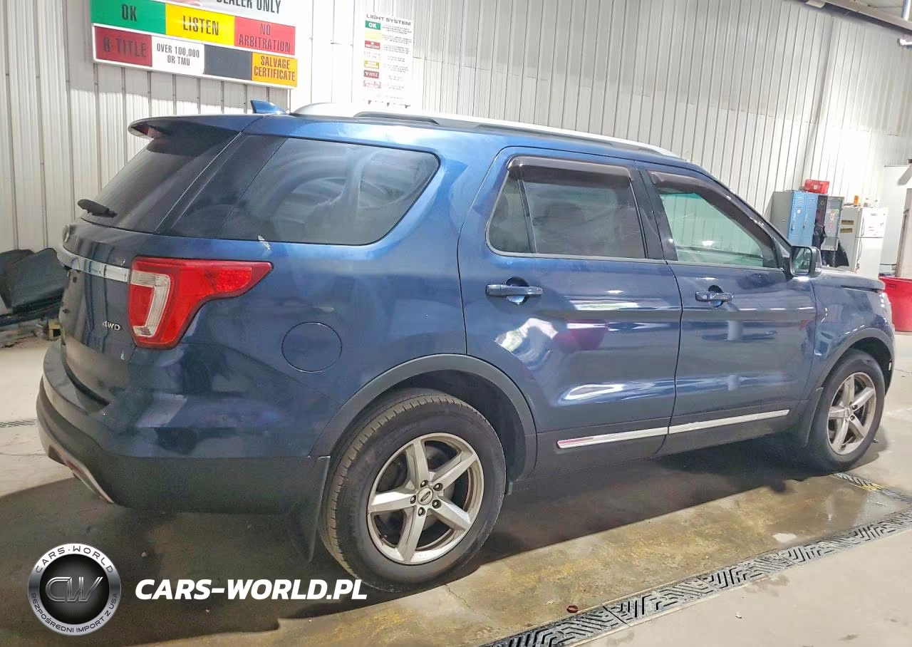 2017 Ford Explorer Xlt VIN:1FM5K8D87HGA31324 - 3