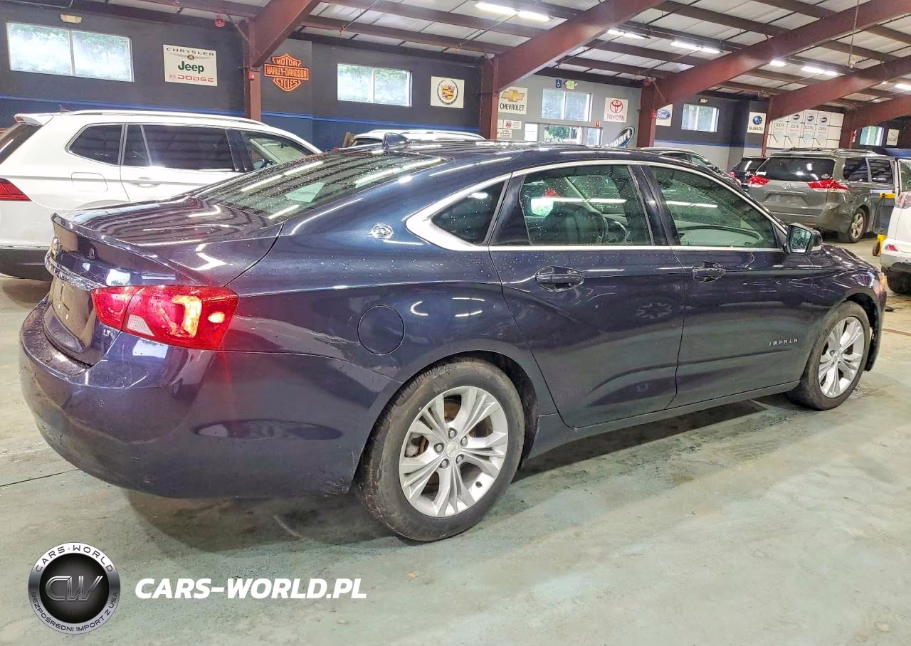 2014 Chevrolet Impala Lt VIN:2G1125S35E9194968 - 3