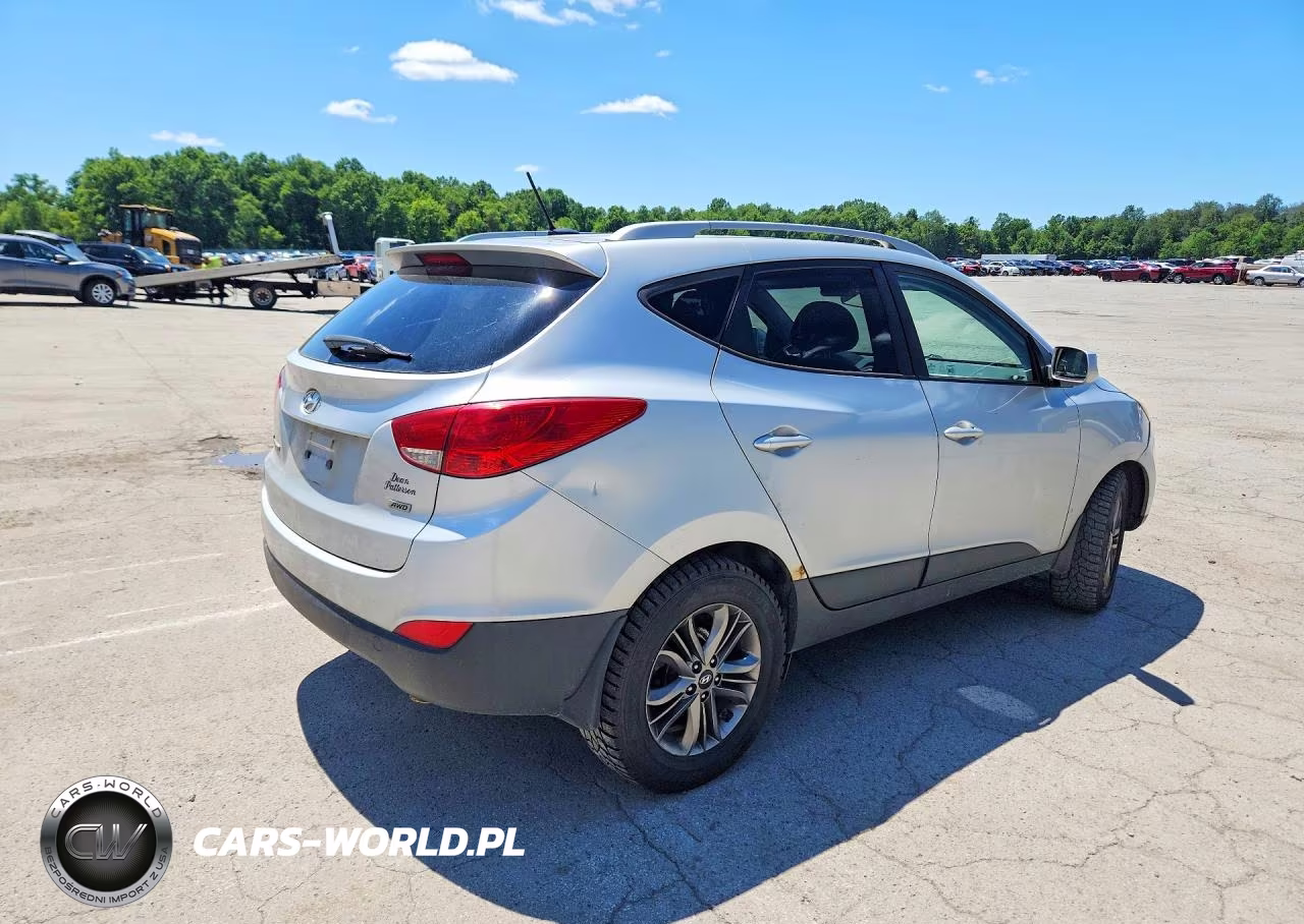 2014 Hyundai Tucson Se VIN:KM8JUCAG8EU807268 - 3