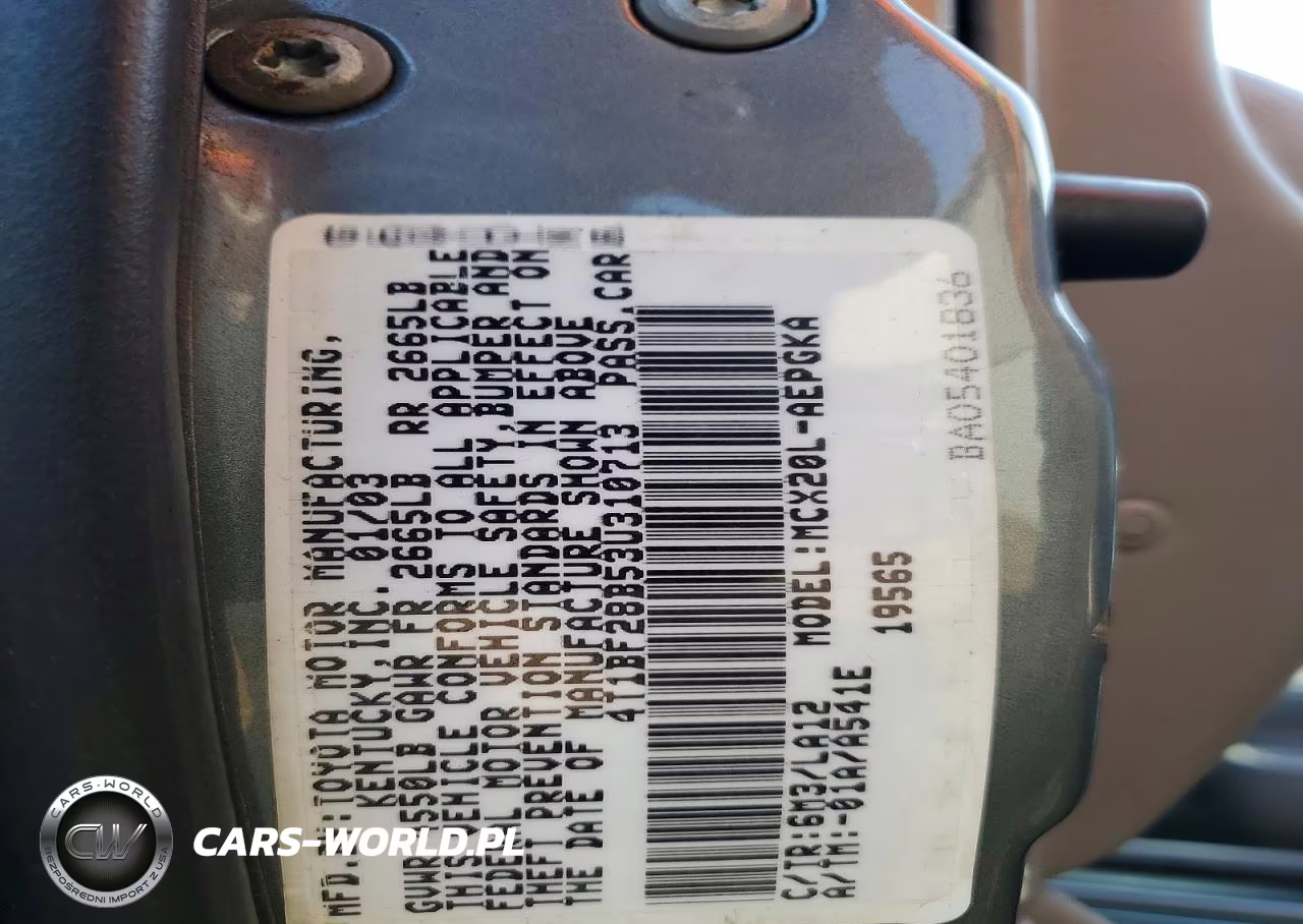 2003 Toyota Avalon Xls VIN:4T1BF28B53U310713 - 13