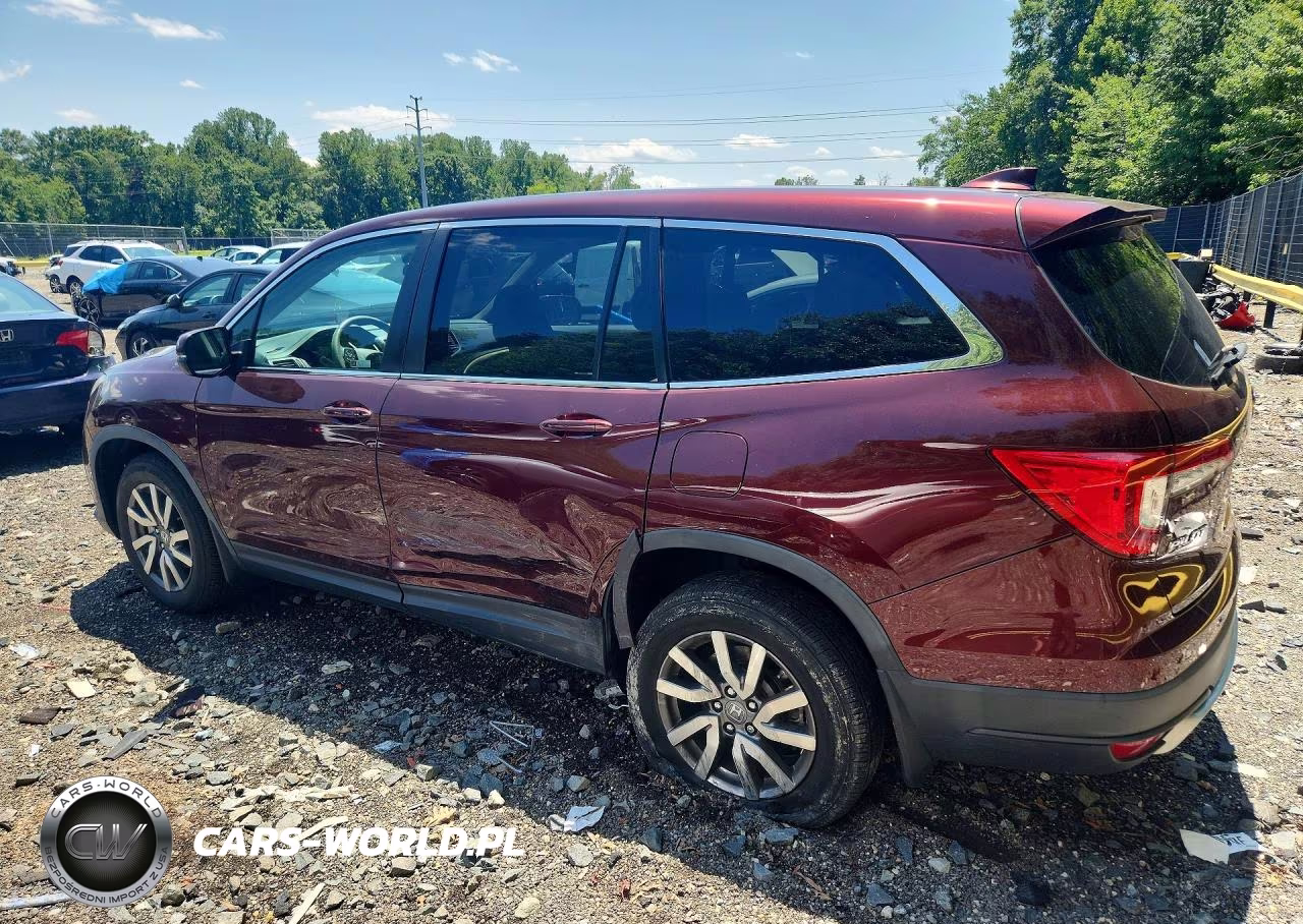 2020 Honda Pilot Ex VIN:5FNYF6H32LB053114 - 2