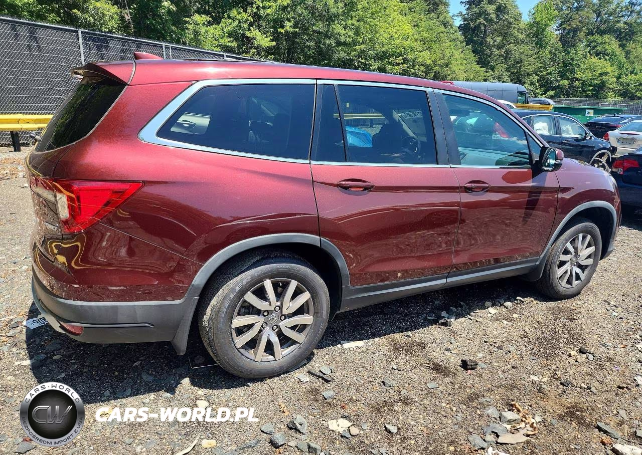 2020 Honda Pilot Ex VIN:5FNYF6H32LB053114 - 3