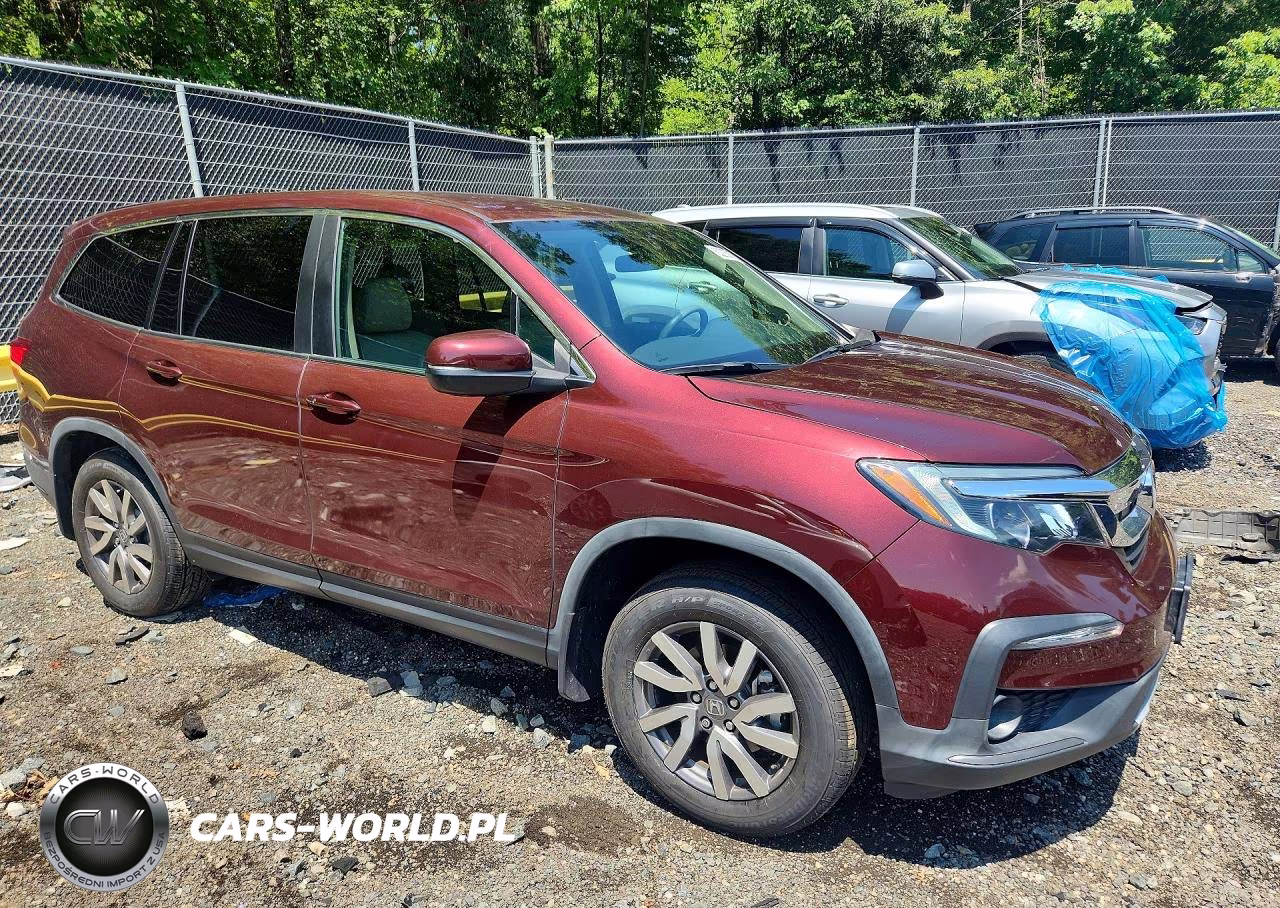 2020 Honda Pilot Ex VIN:5FNYF6H32LB053114 - 4