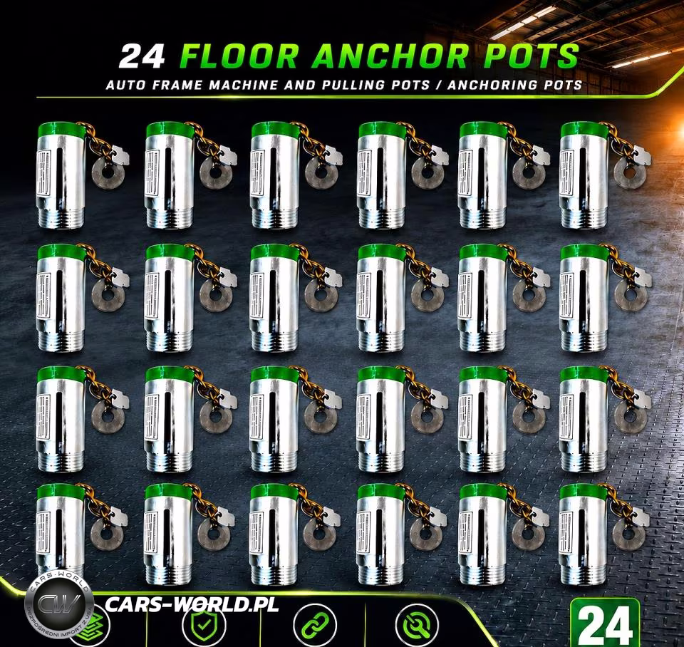 2026 Others 2026 24 Pcs Floor Anchor Pots – zdjęcie 1 z 10