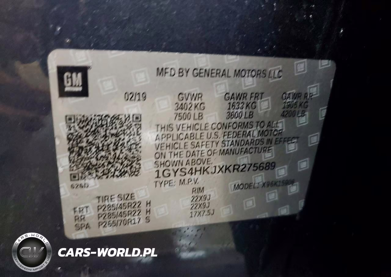 2019 Cadillac Escalade Esv Luxury VIN:1GYS4HKJXKR275689 - 14