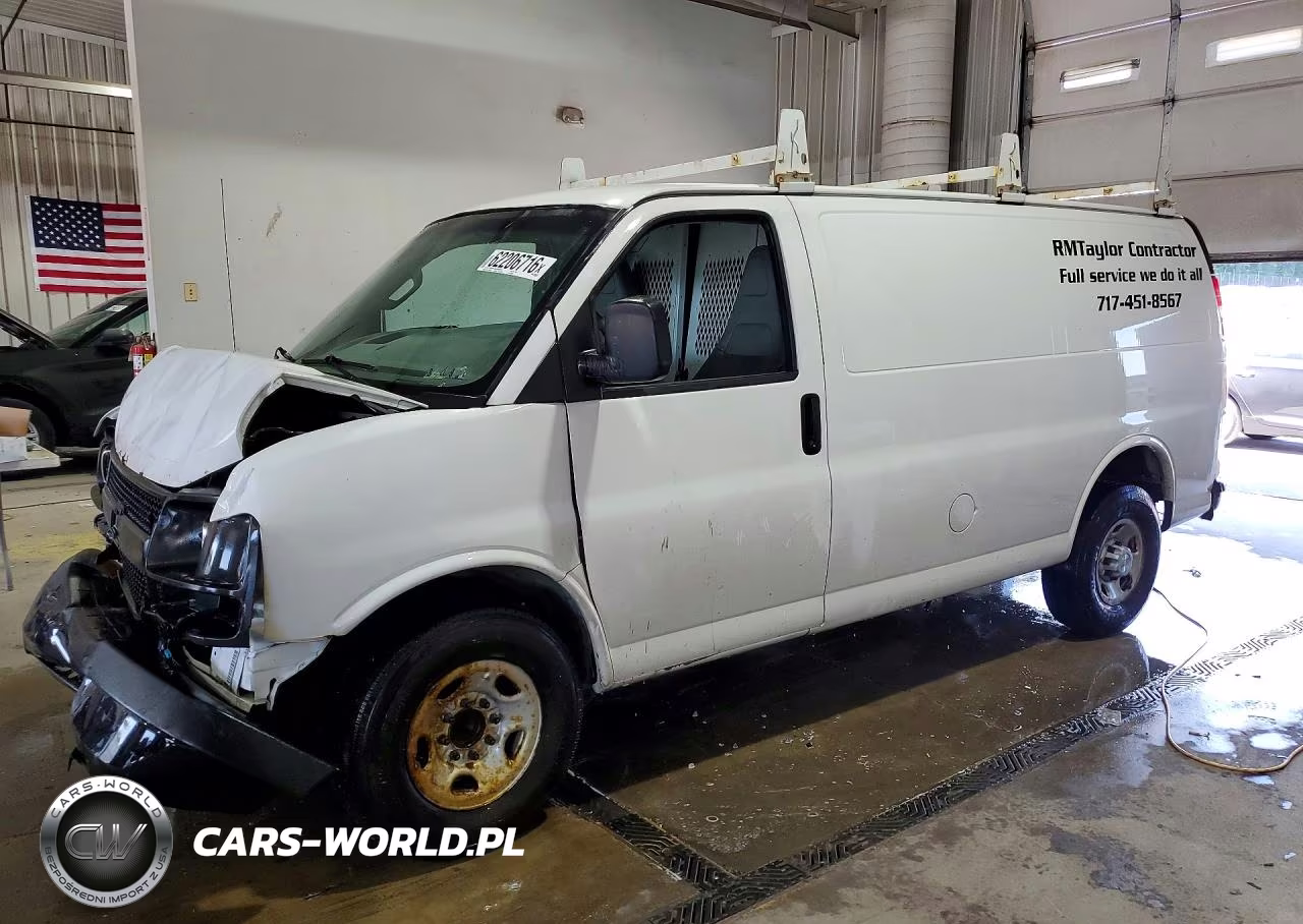 2016 Chevrolet Express G2500 Delivery Van VIN:1GCWGAFF3G1332462 - 1
