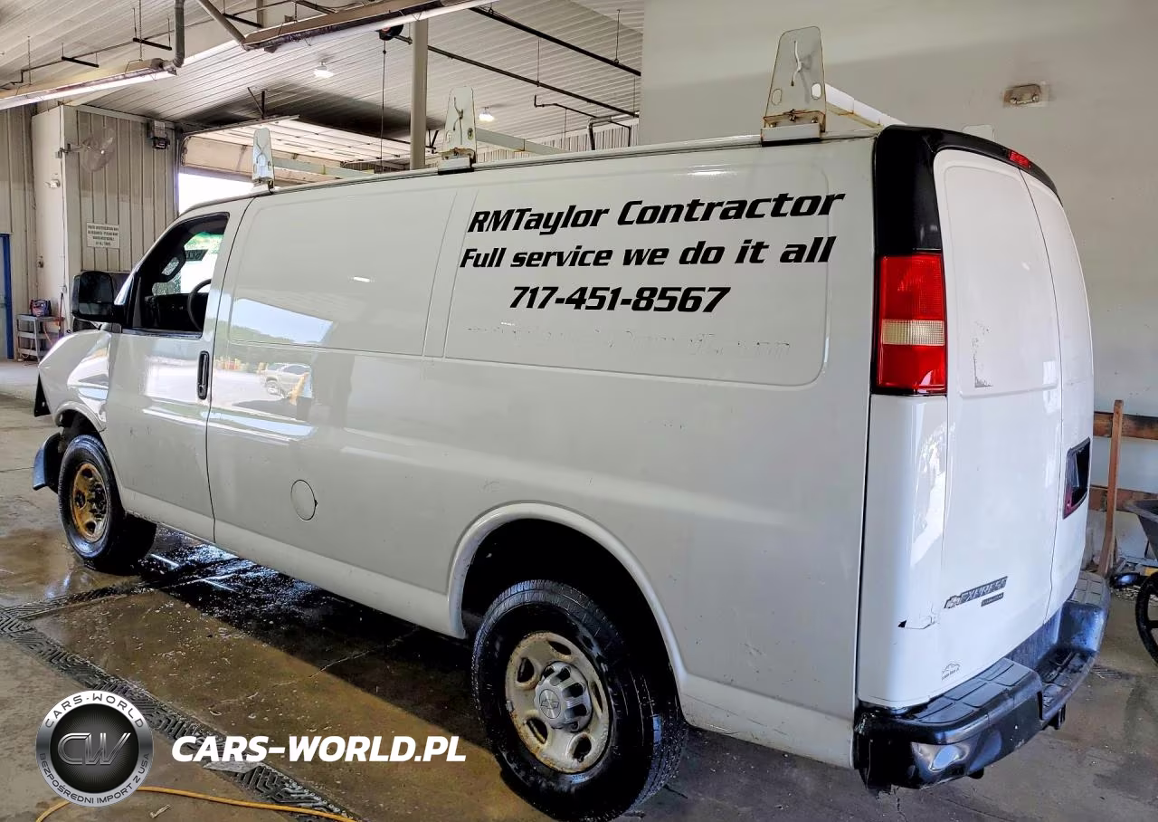 2016 Chevrolet Express G2500 Delivery Van VIN:1GCWGAFF3G1332462 - 2