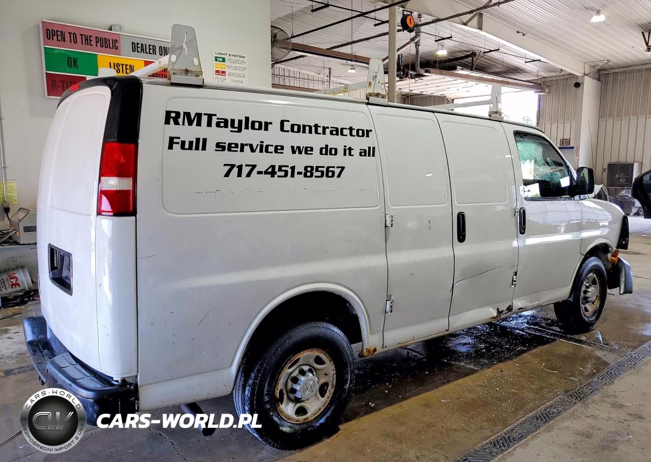 2016 Chevrolet Express G2500 Delivery Van VIN:1GCWGAFF3G1332462 - 3