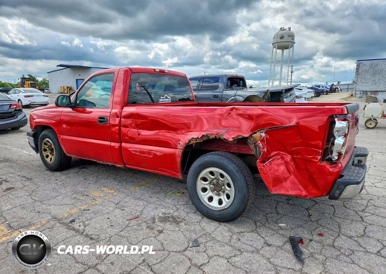 2007 Chevrolet Silverado C1500 Classic VIN:1GCEC14X17Z121376 - 2