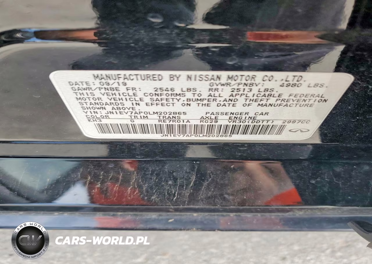 2020 Infiniti Q50 3.0T Luxe VIN:JN1EV7AP0LM202865 - 12