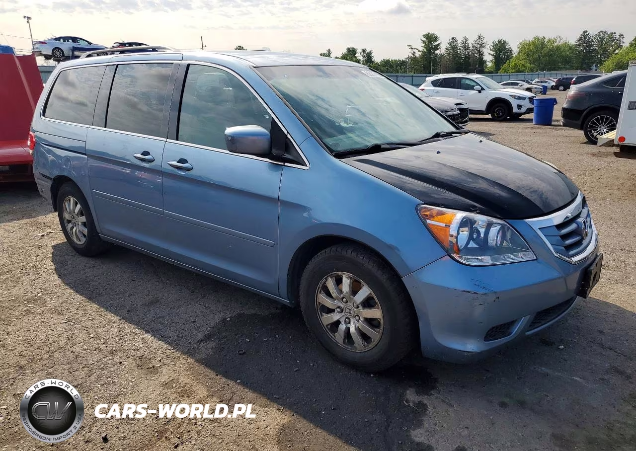 2008 Honda Odyssey Ex VIN:5FNRL38468B095586 - 4