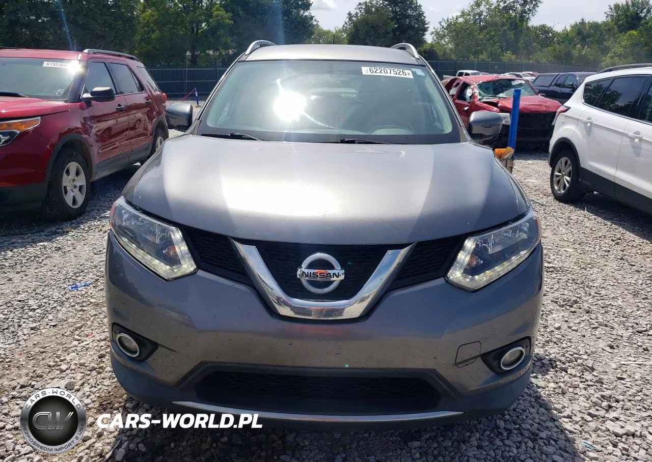 2016 Nissan Rogue Sl VIN:KNMAT2MT5GP669703 - 5