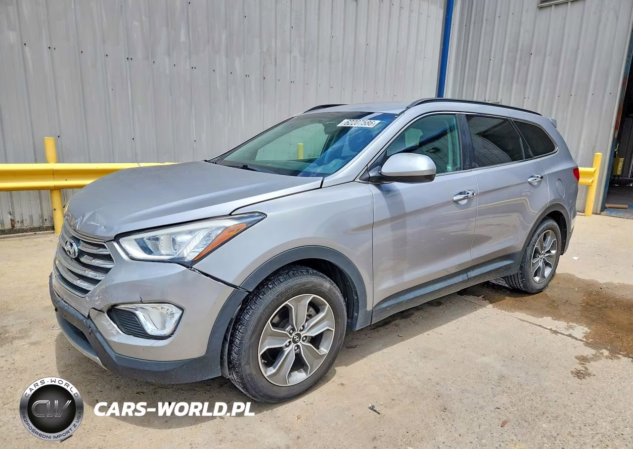 2016 Hyundai Santa Fe Se VIN:KM8SM4HFXGU155845 - 1