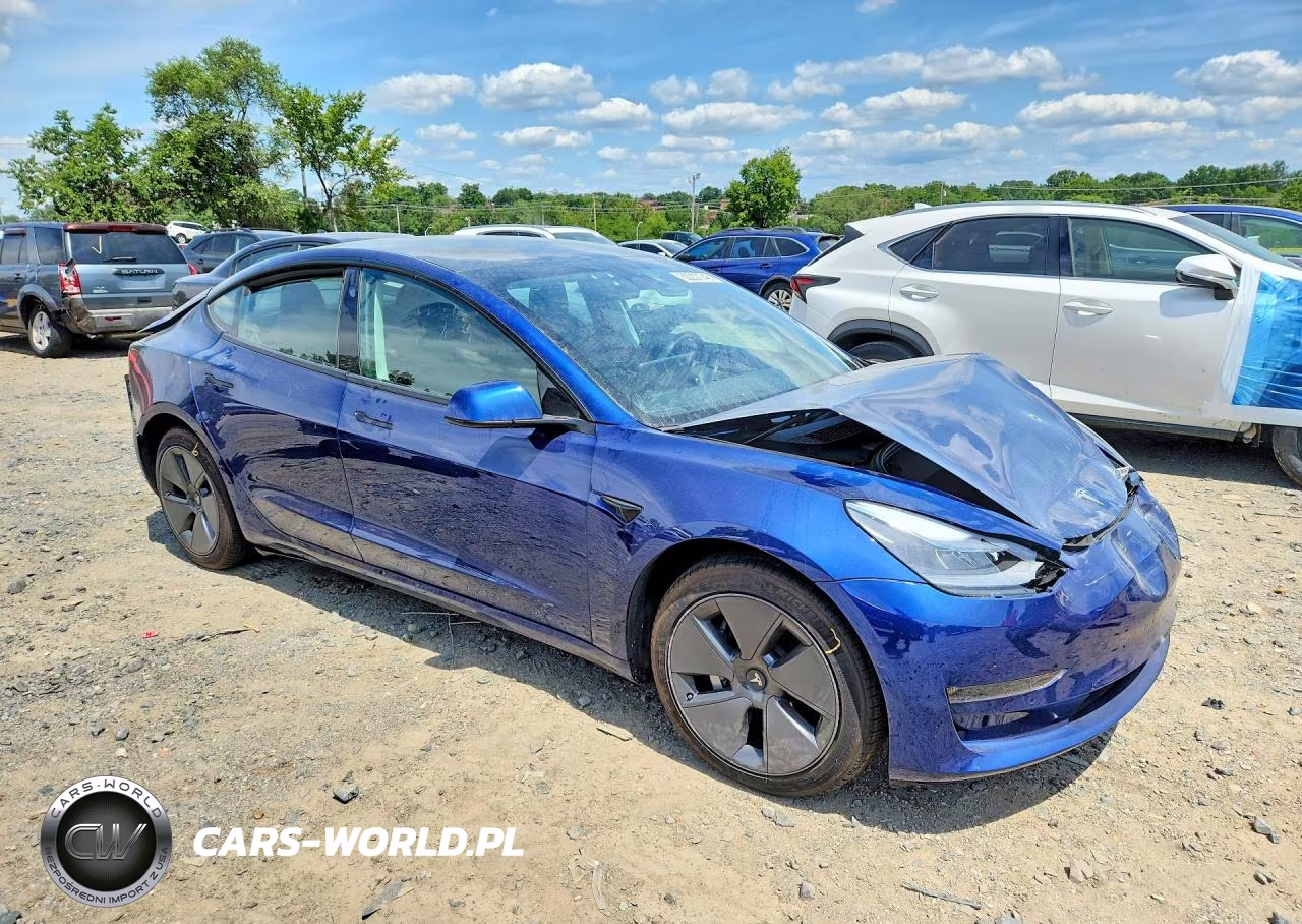 2021 Tesla Model 3 VIN:5YJ3E1EB2MF049593 - 4