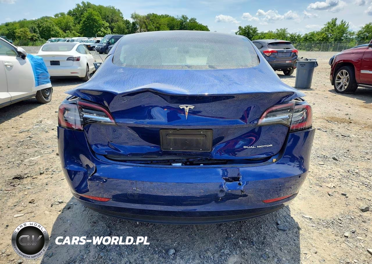 2021 Tesla Model 3 VIN:5YJ3E1EB2MF049593 - 6