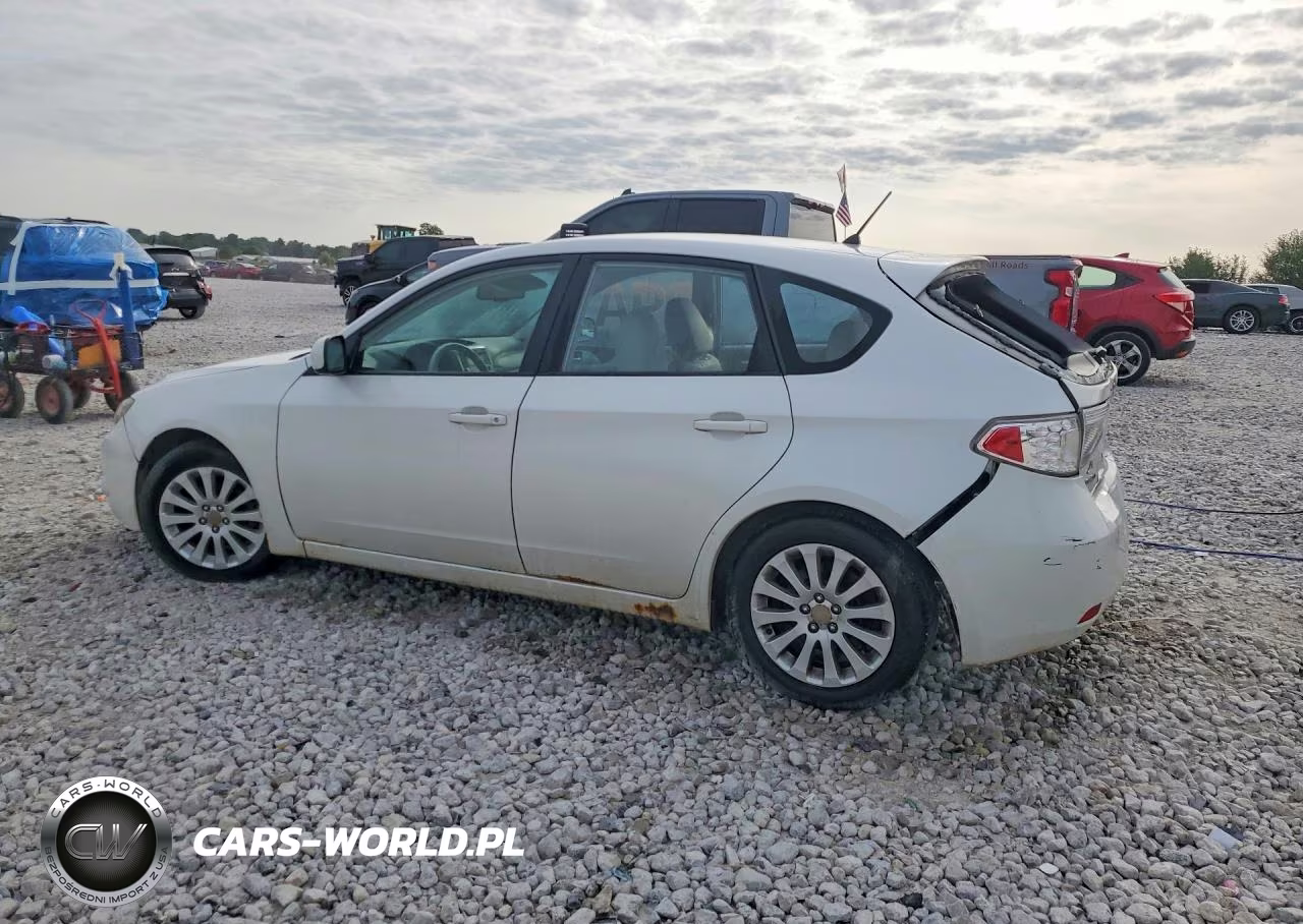2008 Subaru Impreza 2.5I VIN:JF1GH61678G835602 - 2