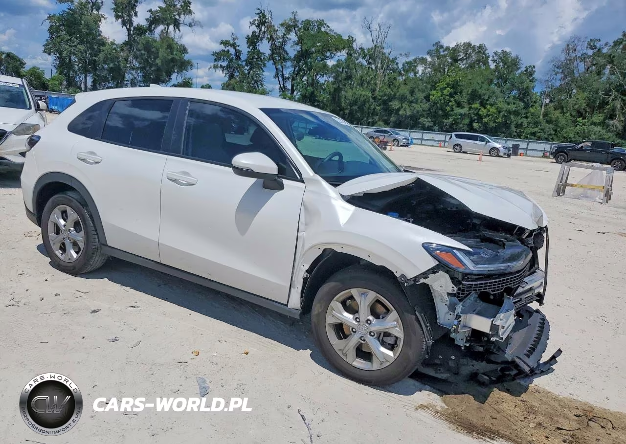 2025 Honda Hr-V Lx VIN:3CZRZ1H36SM751454 - 4
