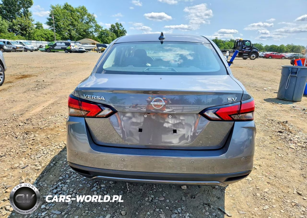 2024 Nissan Versa Sv VIN:3N1CN8EVXRL869497 - 6