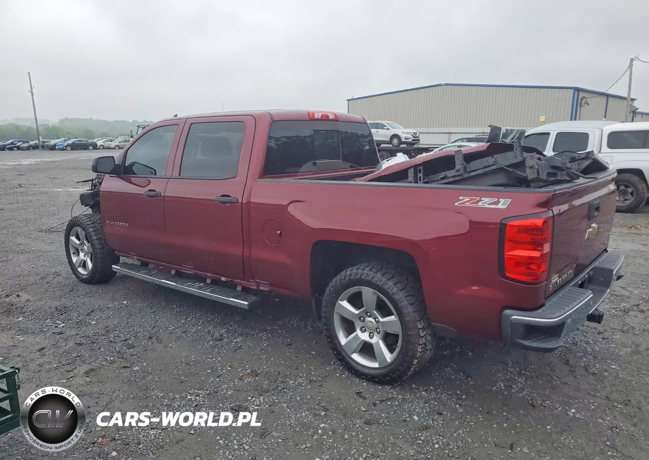 2014 Chevrolet Silverado K1500 Lt VIN:3GCUKREC2EG166087 - 2