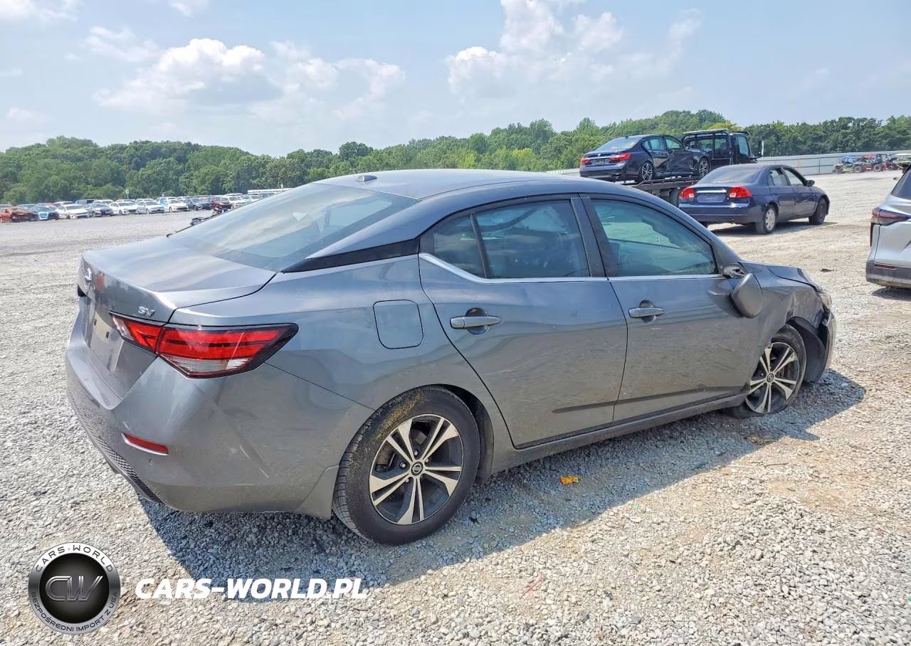 2020 Nissan Sentra Sv VIN:3N1AB8CV5LY249430 - 3