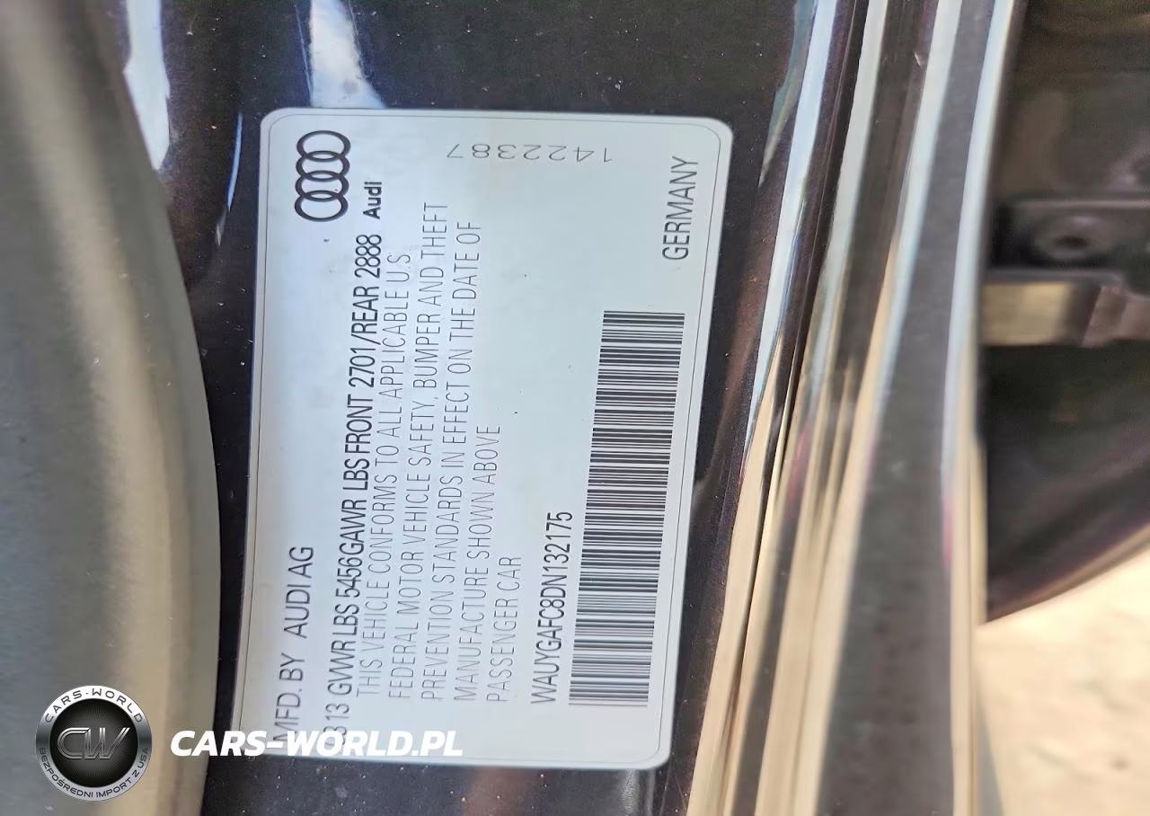 2013 Audi A7 Premium Plus VIN:WAUYGAFC8DN132175 - 12