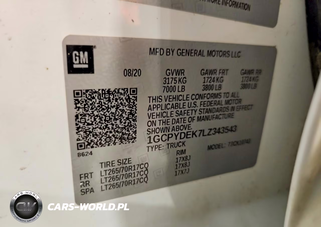 2020 Chevrolet Silverado K1500 Lt VIN:1GCPYDEK7LZ343543 - 12