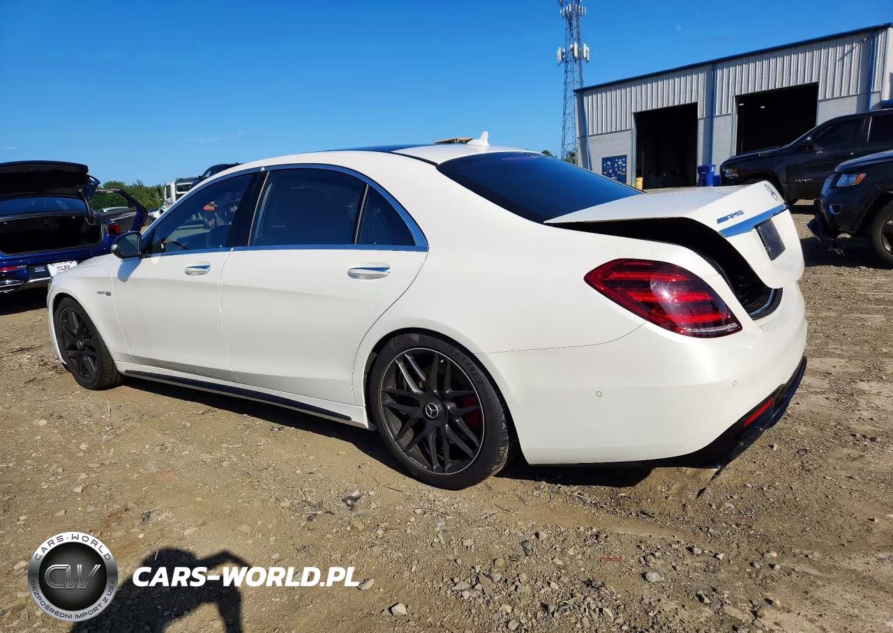 2018 Mercedes-Benz S 63 Amg 4Matic VIN:WDDUG8JB2JA344295 - 2