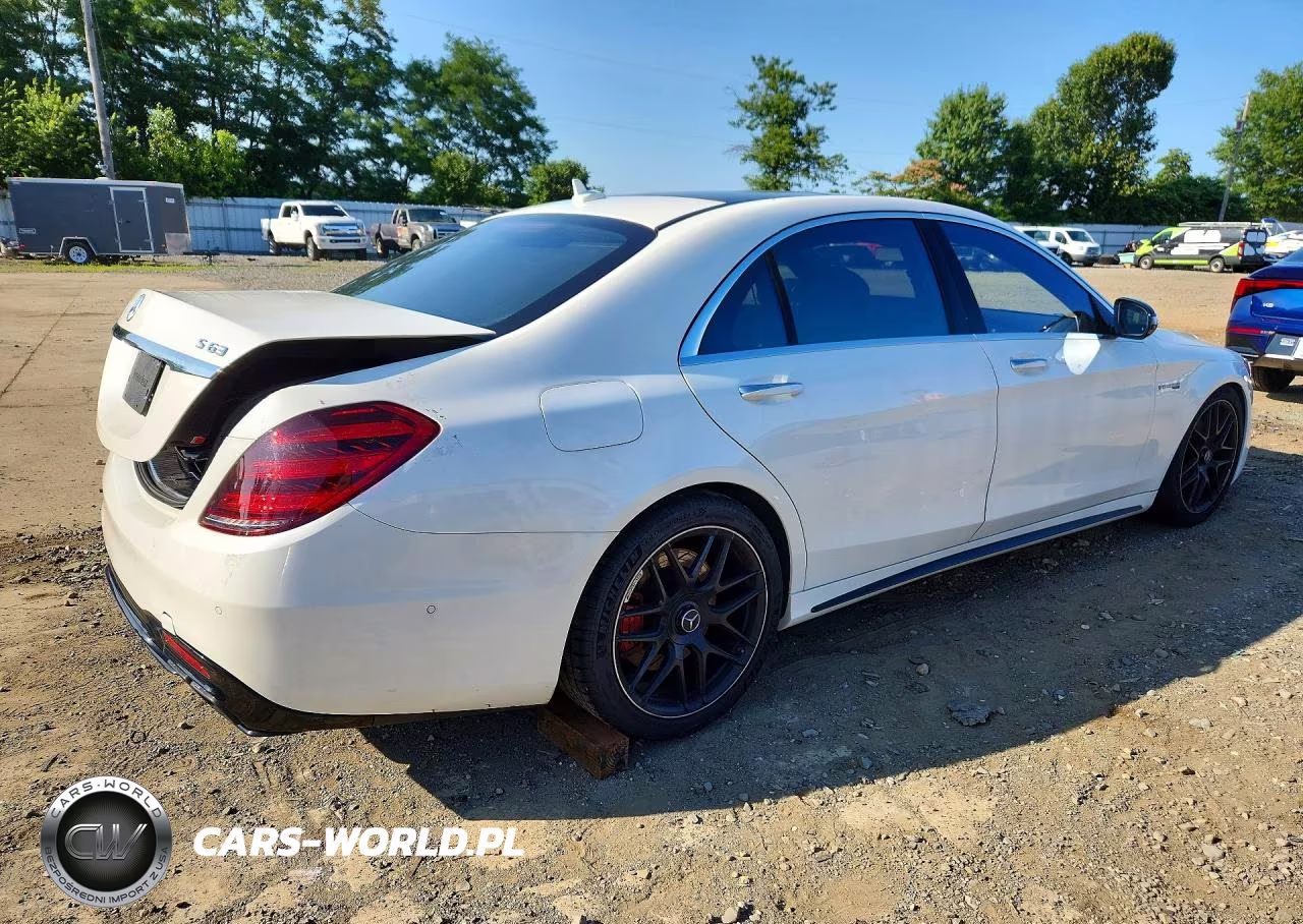 2018 Mercedes-Benz S 63 Amg 4Matic VIN:WDDUG8JB2JA344295 - 3