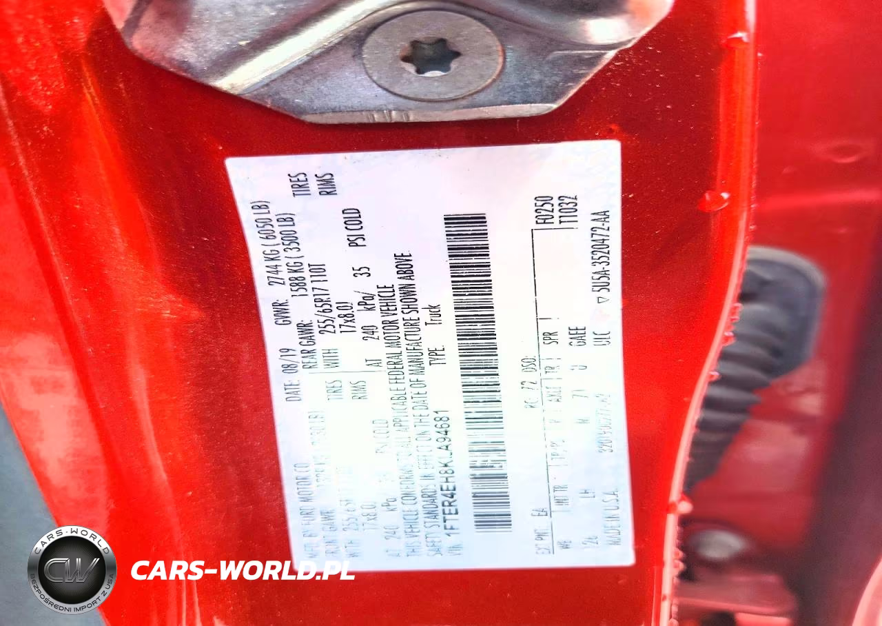 2019 Ford Ranger Xl VIN:1FTER4EH8KLA94681 - 12