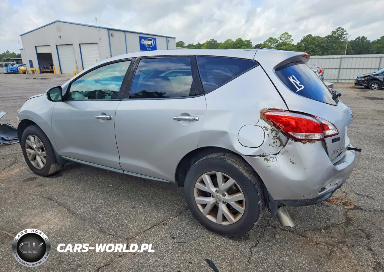 2011 Nissan Murano S VIN:JN8AZ1MU8BW060660 - 2