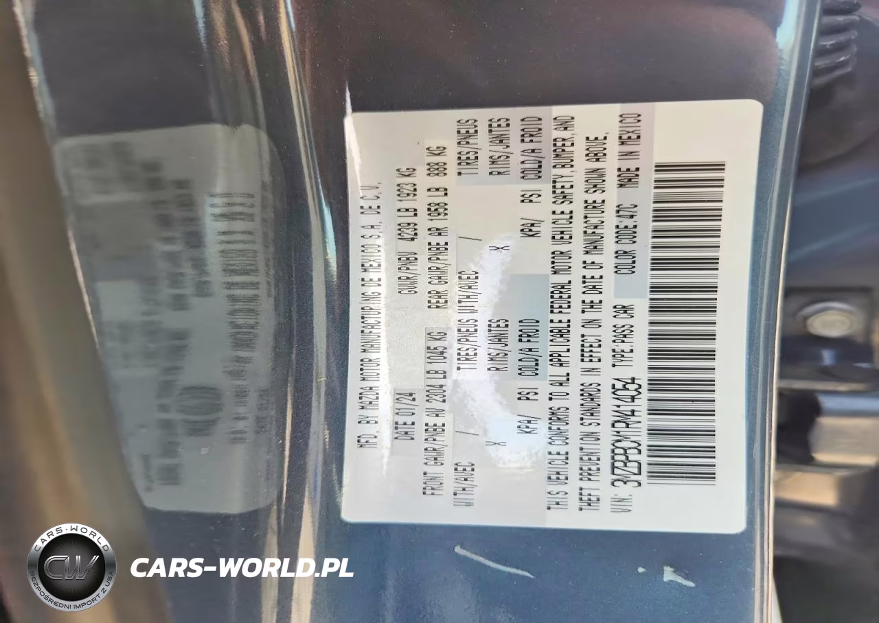 2024 Mazda 3 Preferred VIN:3MZBPBCM1RM414054 - 12