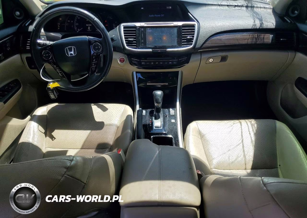 2017 Honda Accord Touring Hybrid VIN:JHMCR6F74HC016222 - 8