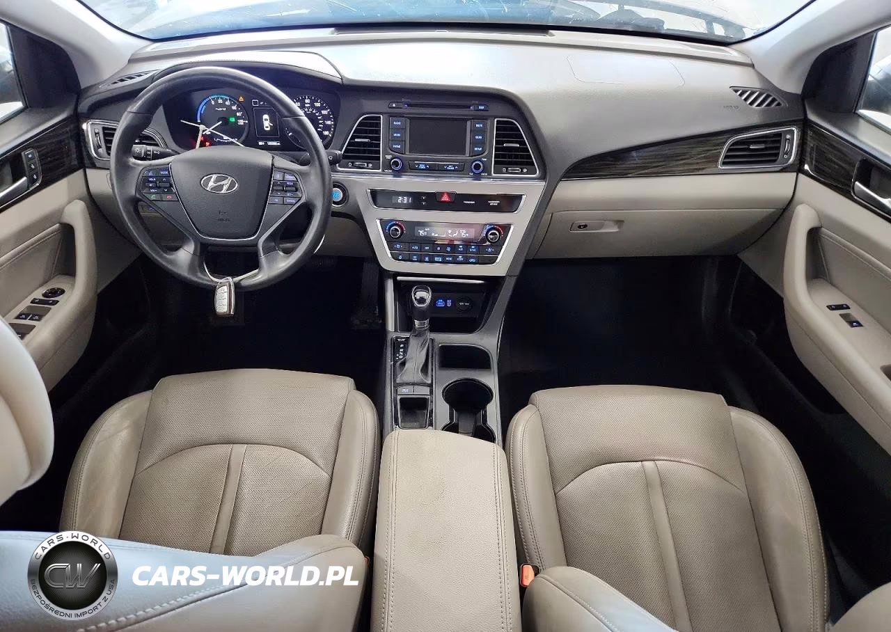 2016 Hyundai Sonata Hybrid Limited VIN:KMHE34L13GA019067 - 8