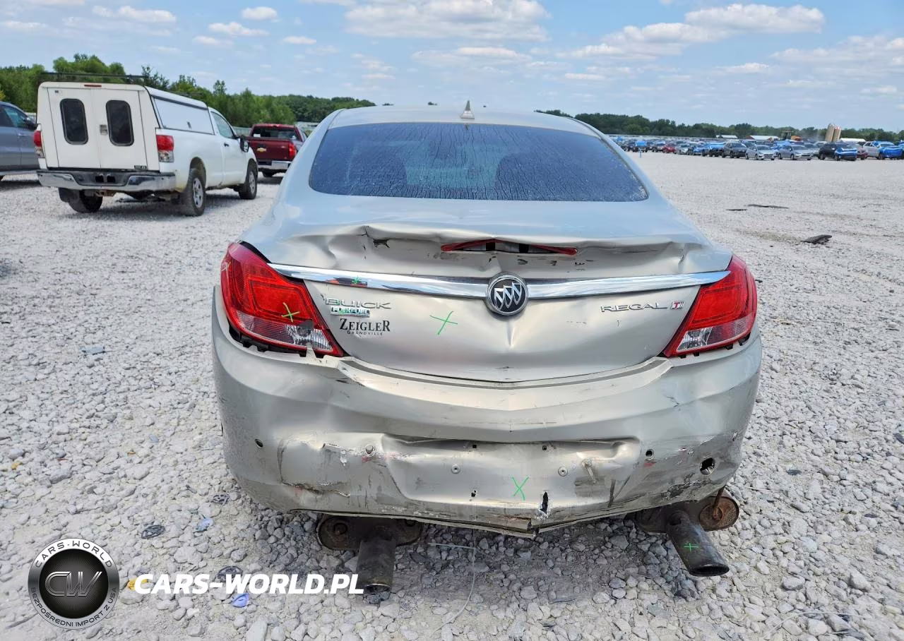 2011 Buick Regal Cxl VIN:W04GY5GV7B1092849 - 6