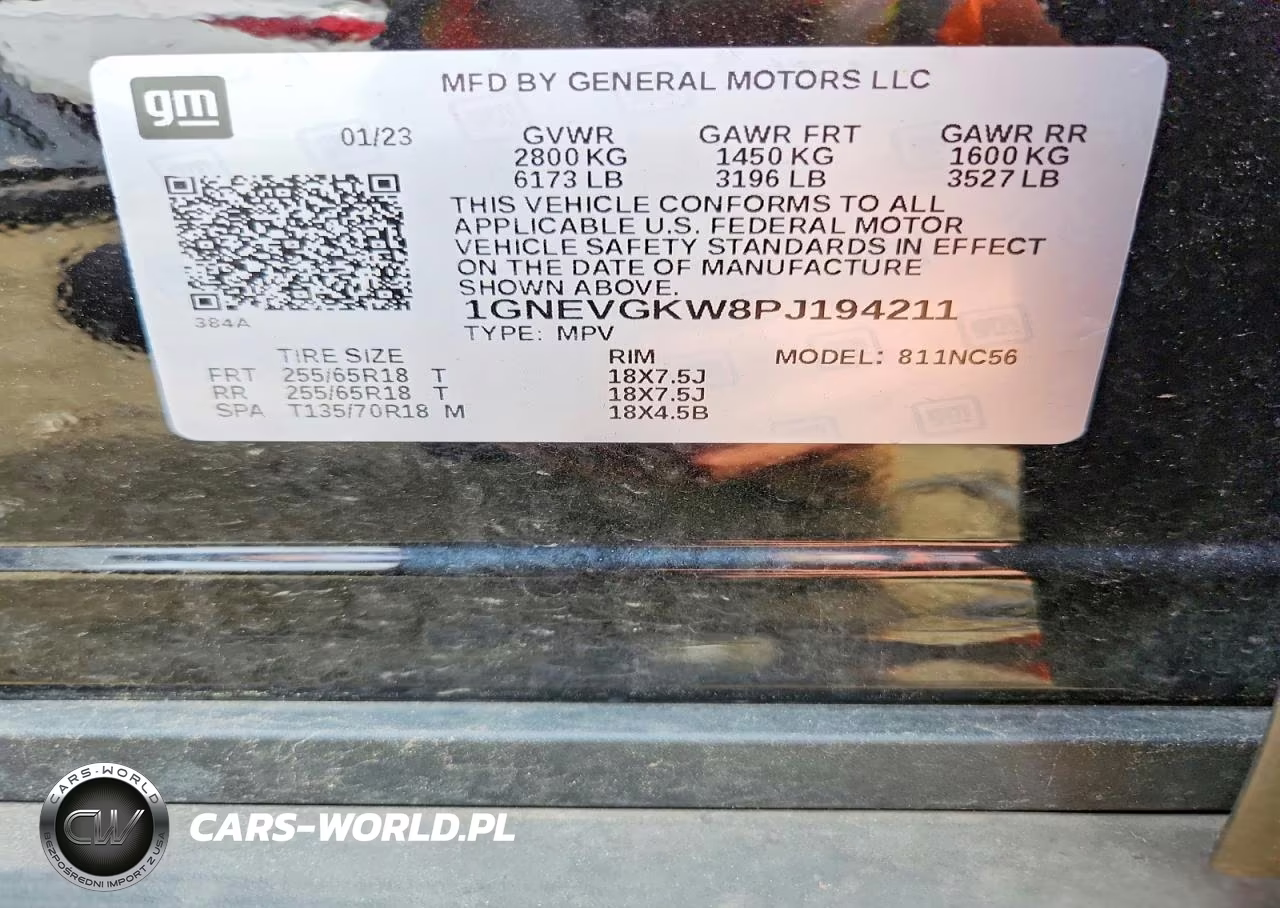 2023 Chevrolet Traverse Lt VIN:1GNEVGKW8PJ194211 - 13