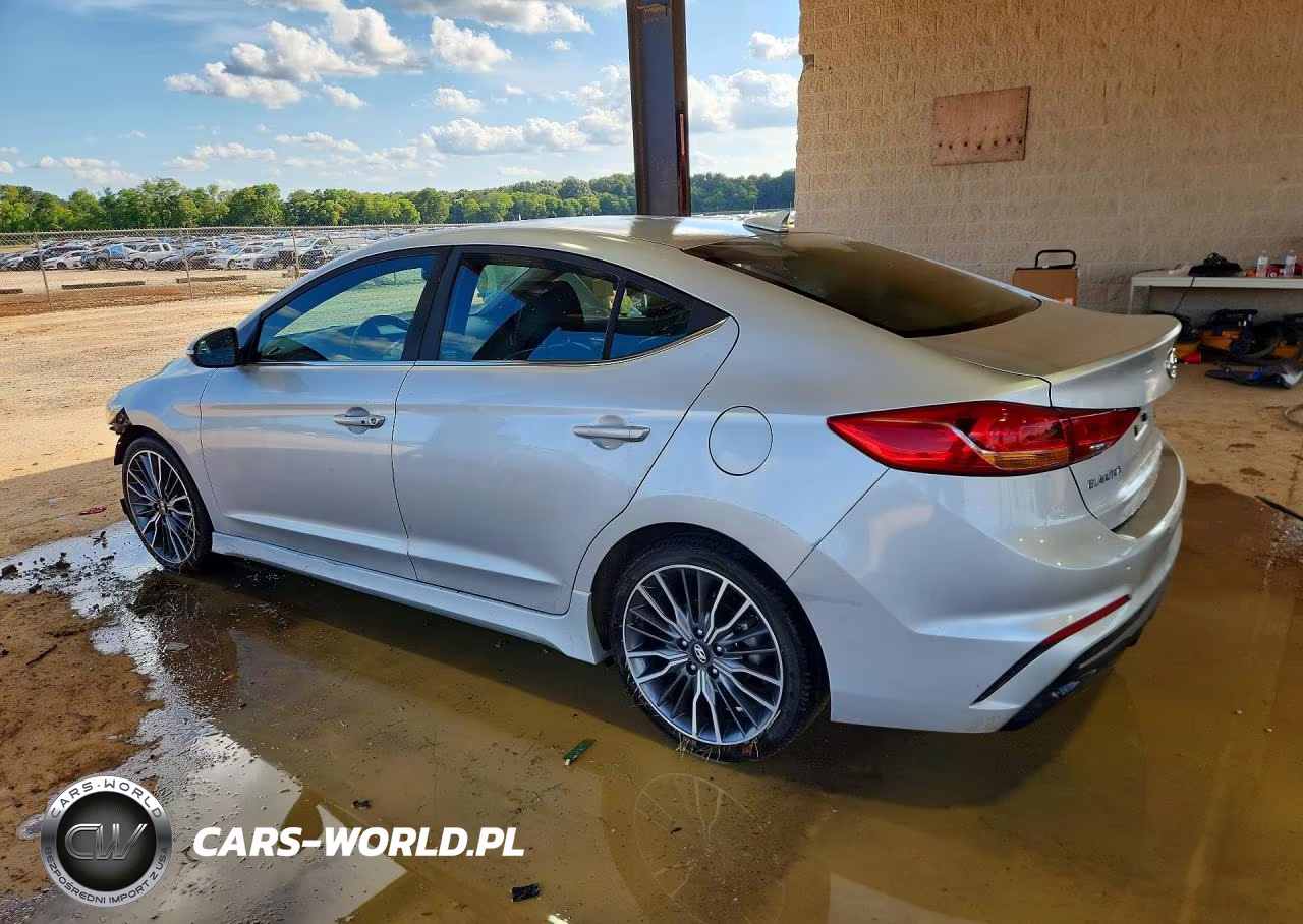 2018 Hyundai Elantra Sport VIN:KMHD04LB7JU503164 - 2