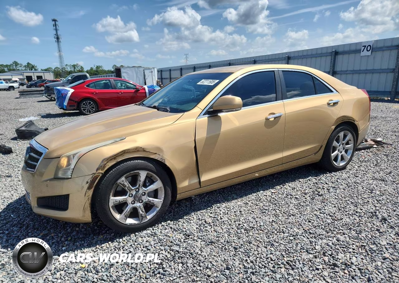 2013 Cadillac Ats Luxury VIN:1G6AB5RAXD0117861 - 1