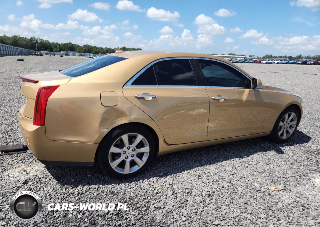 2013 Cadillac Ats Luxury VIN:1G6AB5RAXD0117861 - 3