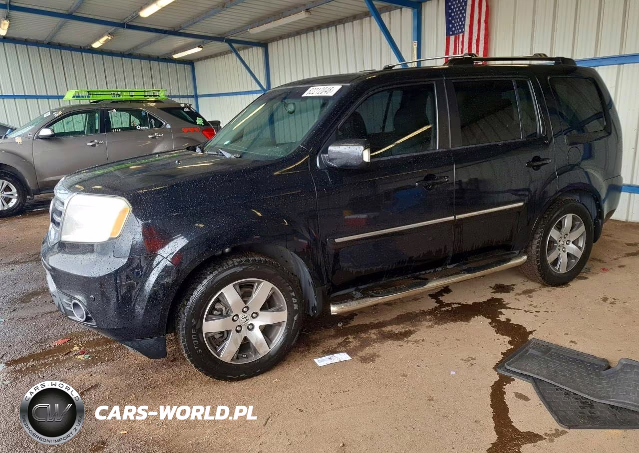 2012 Honda Pilot Touring VIN:5FNYF4H94CB019541 - 1