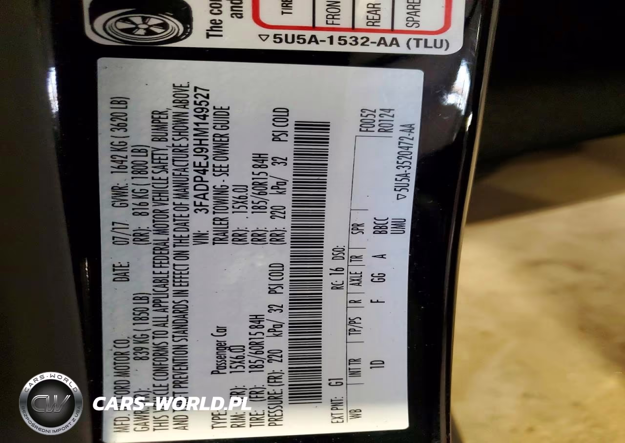 2017 Ford Fiesta Se VIN:3FADP4EJ9HM149527 - 12