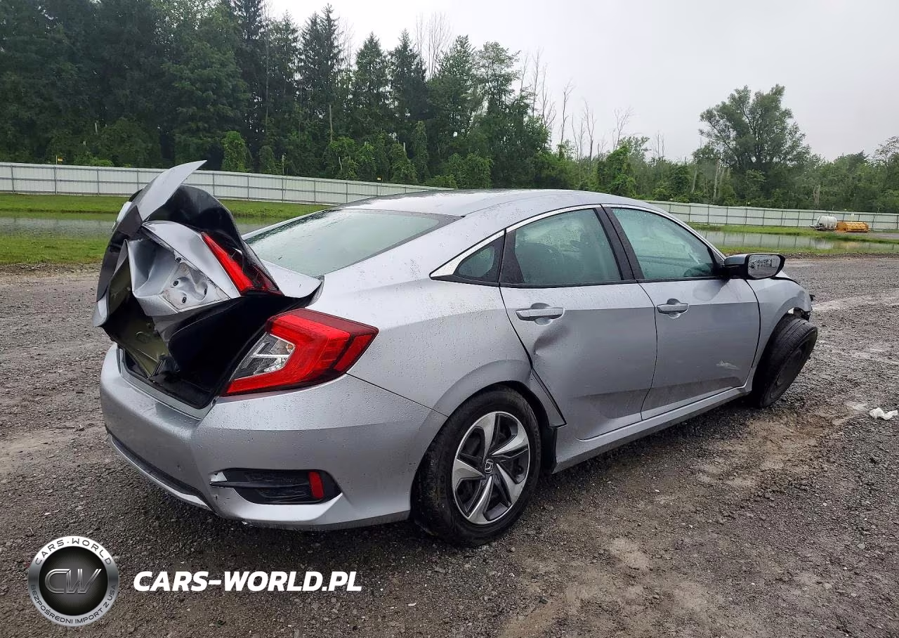 2021 Honda Civic Lx VIN:2HGFC2F65MH517158 - 3