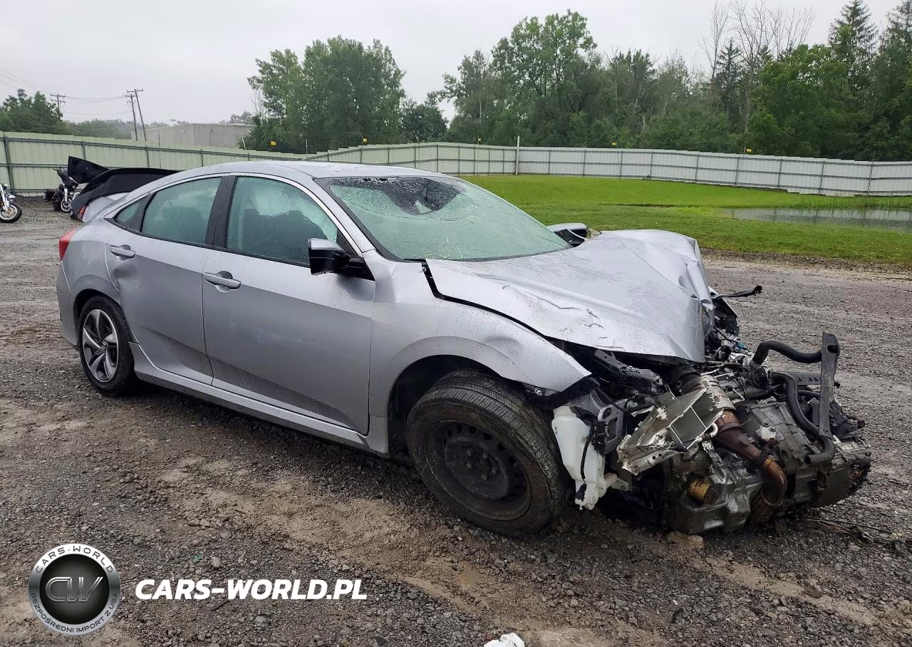 2021 Honda Civic Lx VIN:2HGFC2F65MH517158 - 4